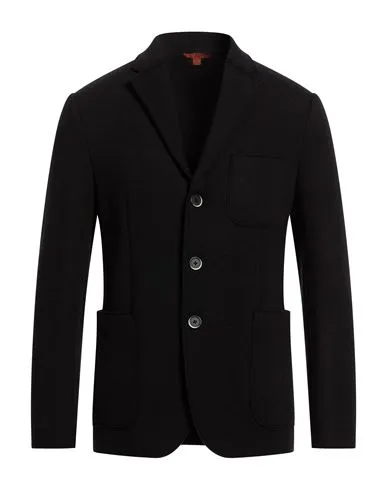 Barena Man Blazer Black , Polyamide