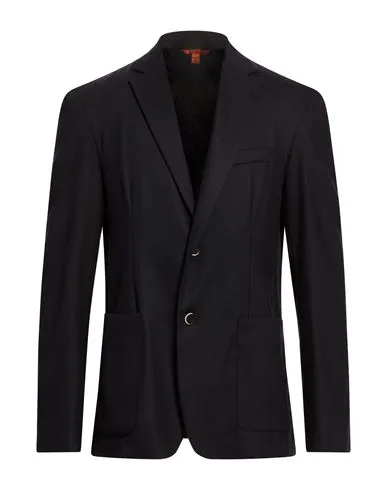 Barena Man Blazer Midnight blue , Elastane
