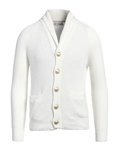 Brunello Cucinelli Man Cardigan Ivory