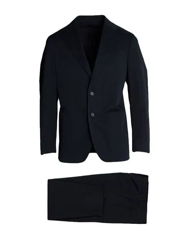 Caruso Man Suit Midnight blue , Elastane