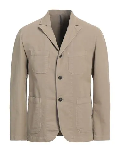 Montedoro Man Blazer Khaki , Elastane