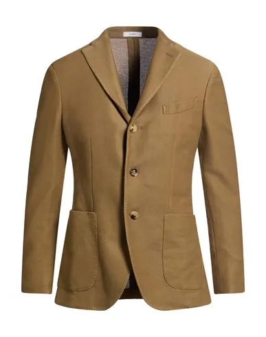 Boglioli Man Blazer Khaki , Cashmere