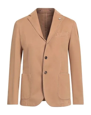 L. b.m. 1911 Man Blazer Camel , Cotton, Elastane