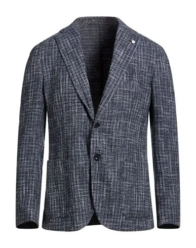 L. b.m. 1911 Man Blazer Navy , Cotton, Nylon, Viscose, Polyester