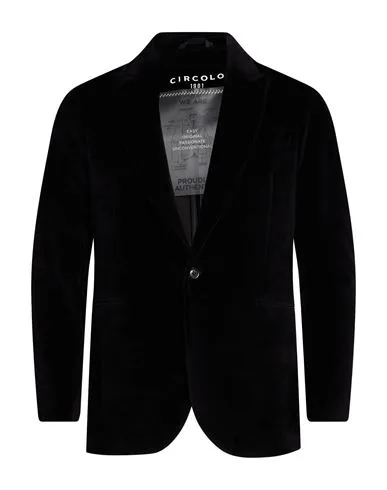 Circolo 1901 Man Blazer Black , Polyester