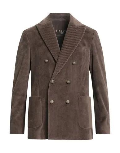 Circolo 1901 Man Blazer Brown , Polyester