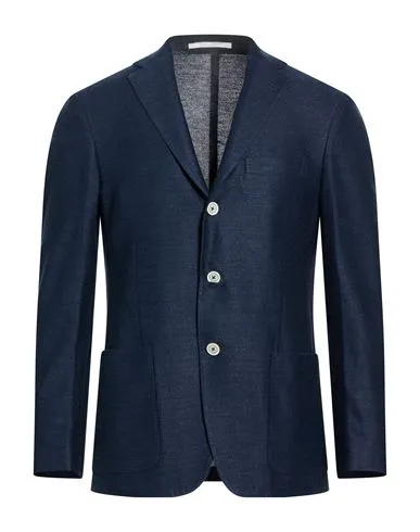 Eleventy Man Blazer Blue , Linen