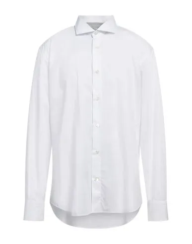 Eleventy Man Shirt White