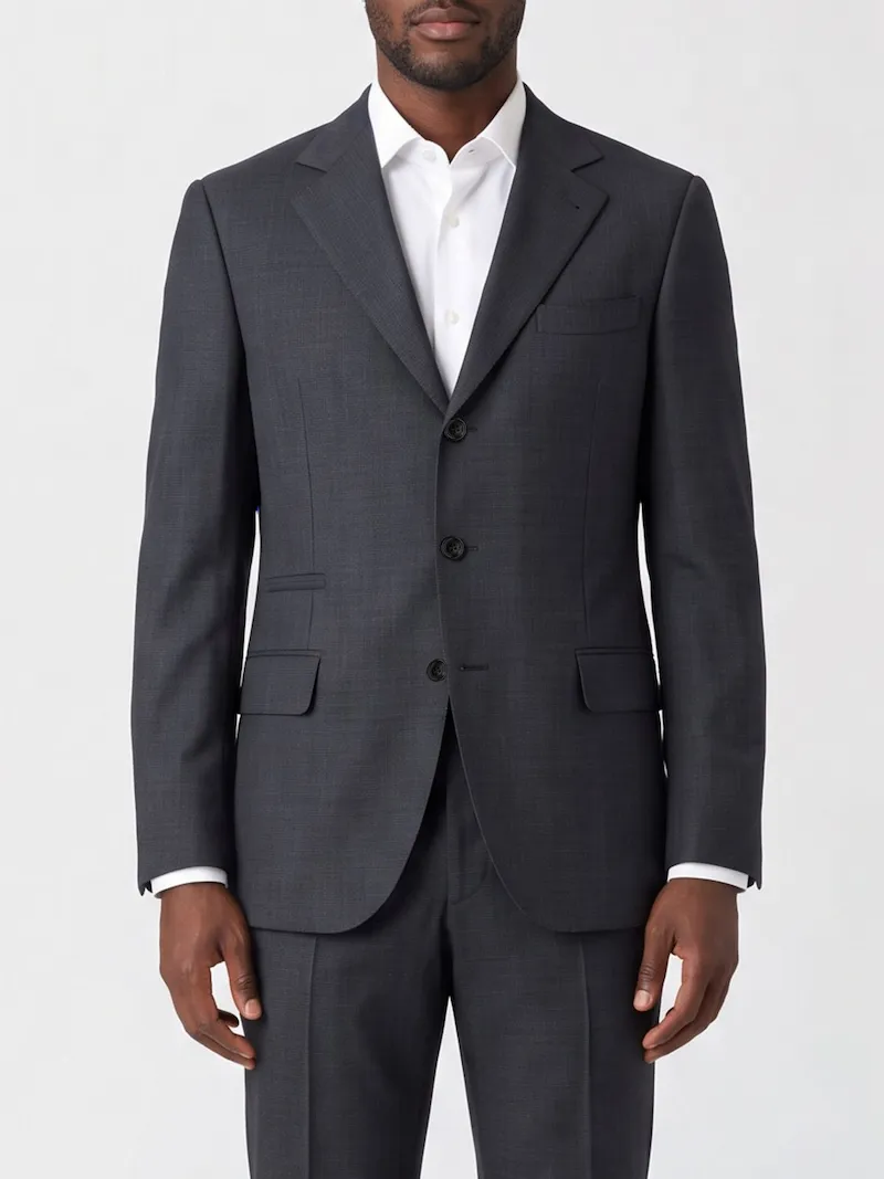 BRUNELLO CUCINELLI Single-Breasted Pure Cashmere Blazer with Peak Lapels