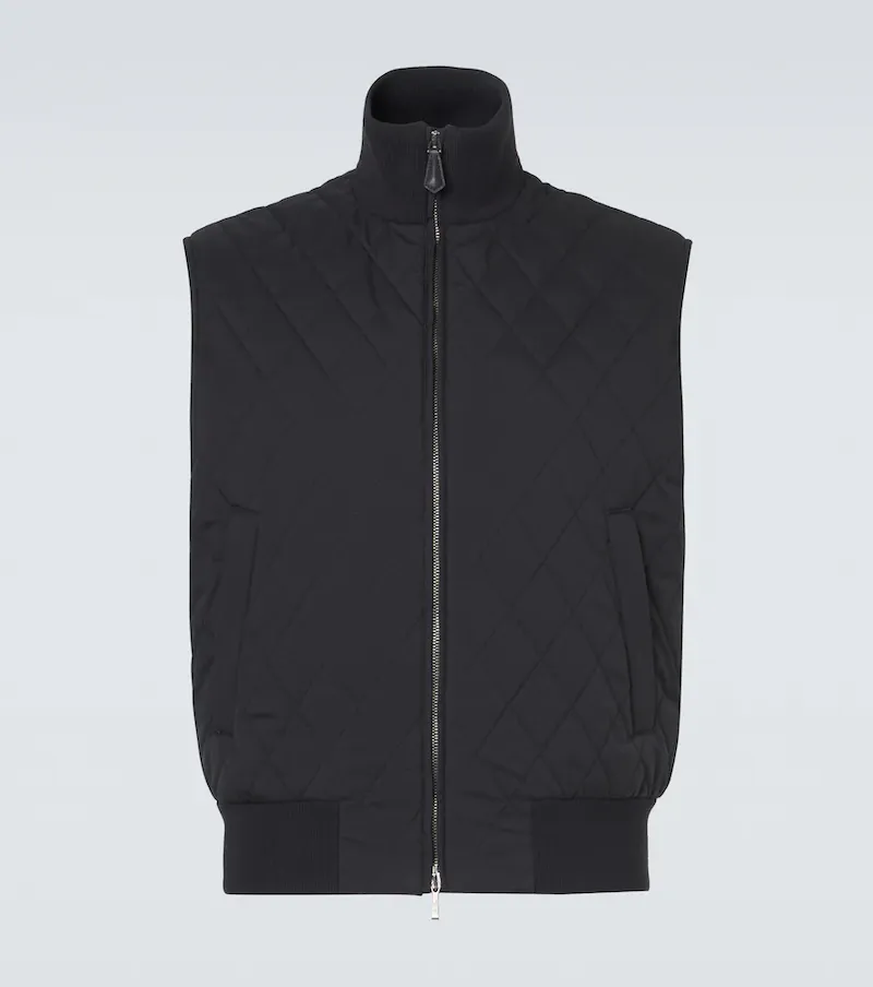 Loro Piana Hopton quilted vest