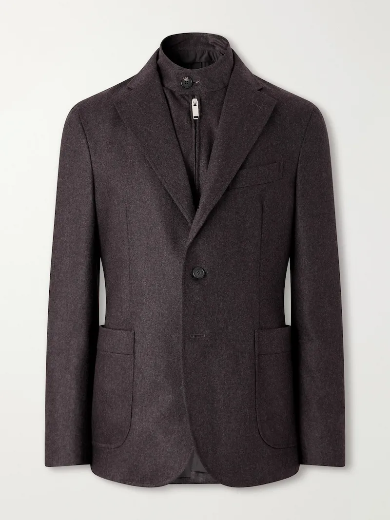 Slowear - Incotex Wool-Blend Flannel Suit Jacket - Men - Brown
