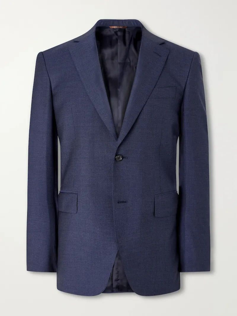 Canali - Impeccabile Wool-Fresco Suit Jacket - Men - Blue