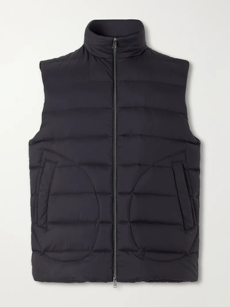 Herno - Ecoage Quilted Padded Down Gilet - Men - Blue