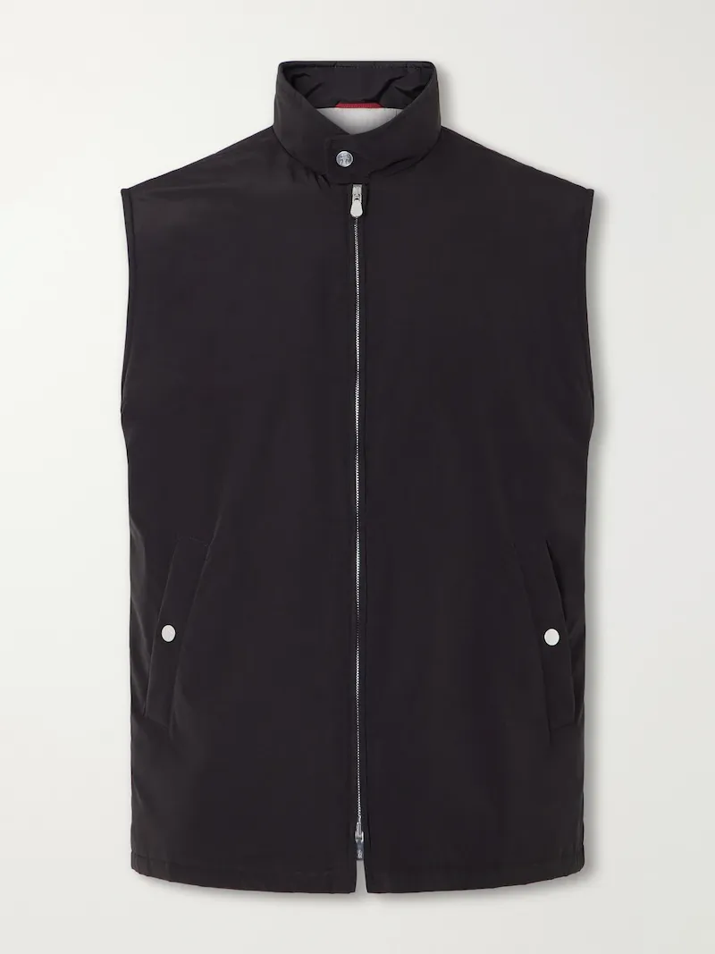 Brunello Cucinelli - Padded Shell Gilet - Men - Black