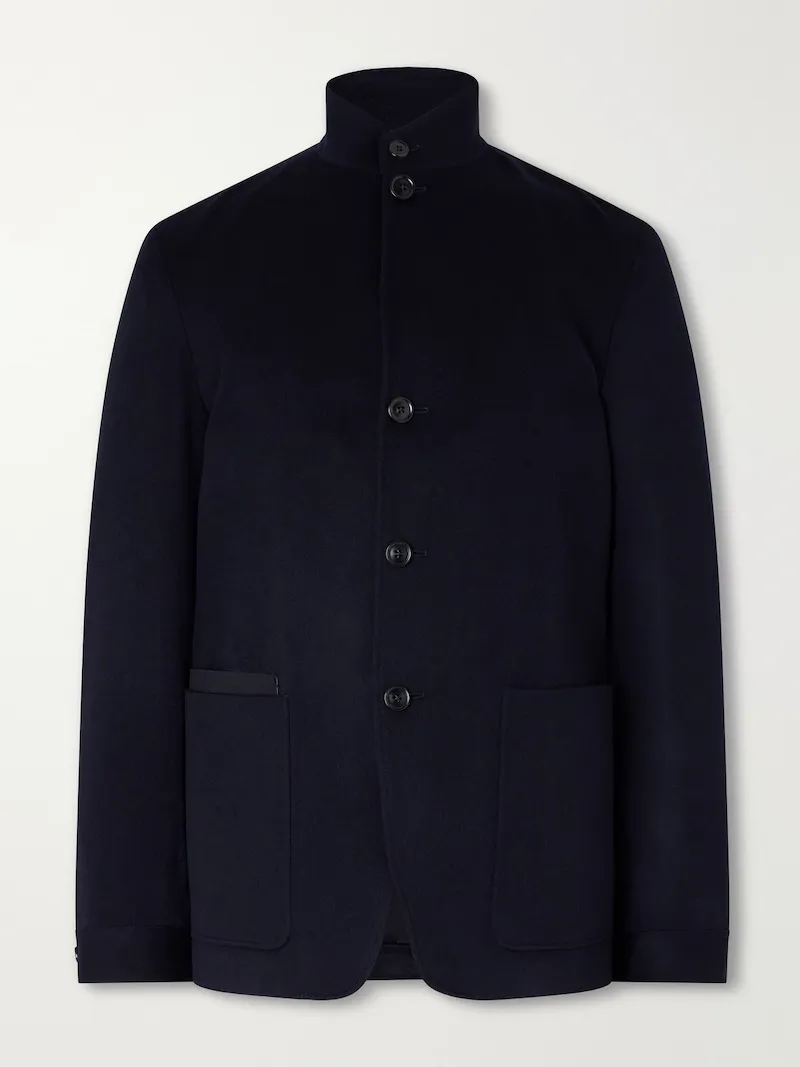 Zegna - Il Conte Cashmere Brushed Coat - Men - Blue